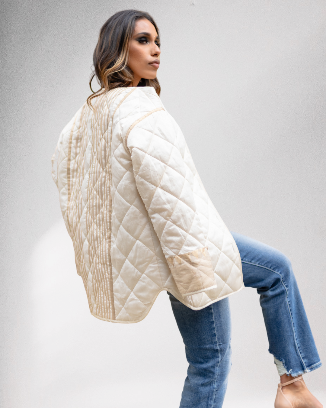  Rahi Quilted Puffer Coat For Women