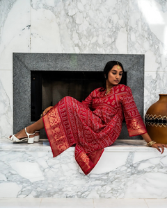 Kavya Dress- Rani combo