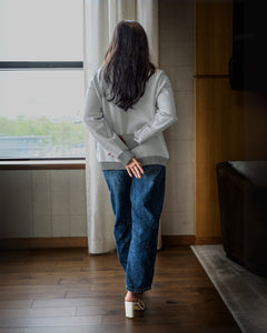 Meera Reversible Sweater - Grey Combo